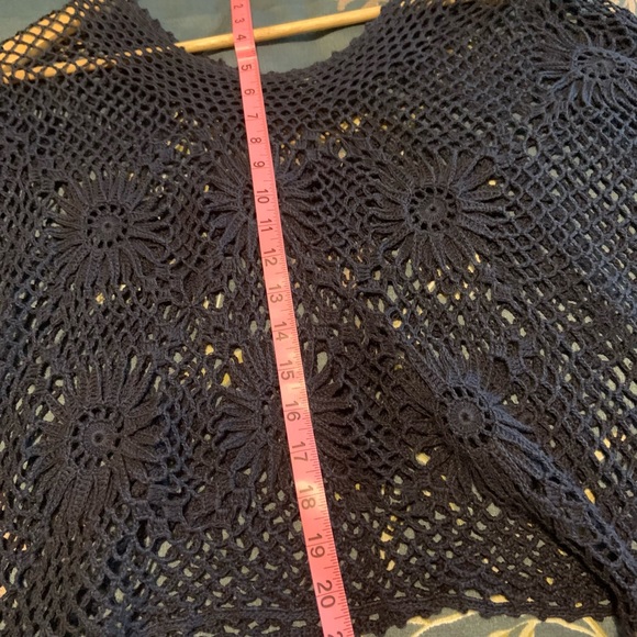 Cotton crochet free people top - Picture 5 of 7